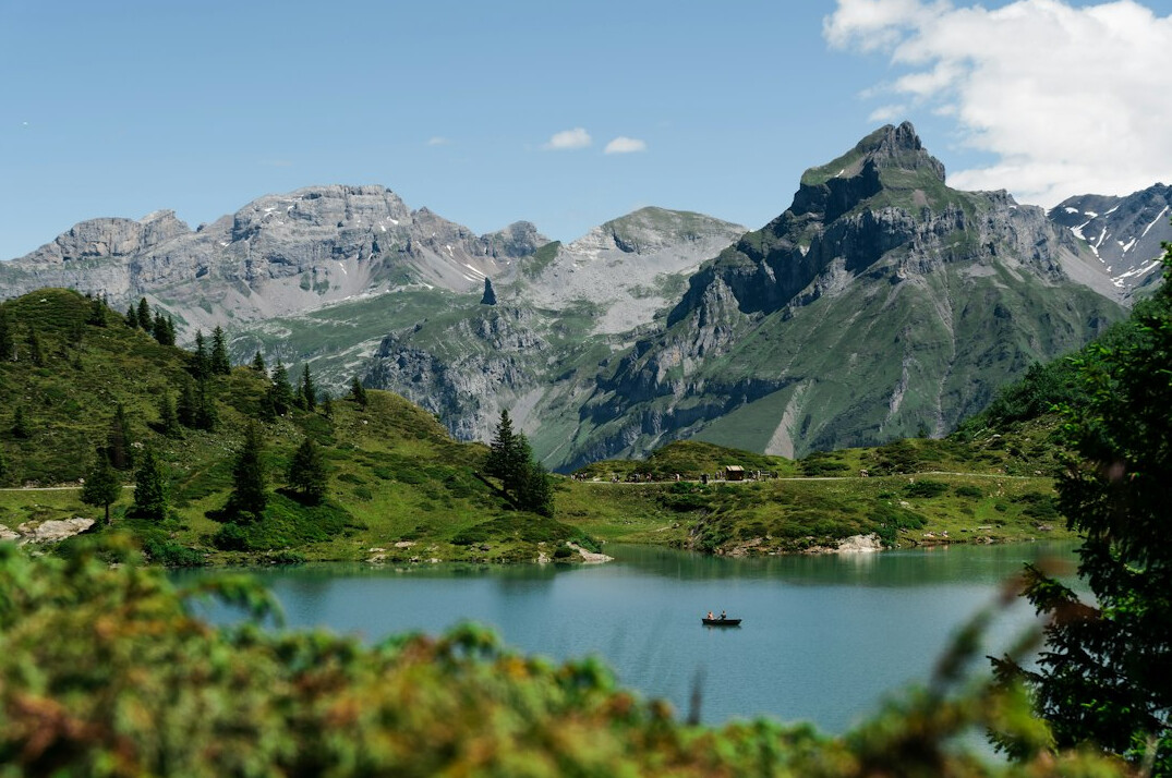 swiss mountains landscape