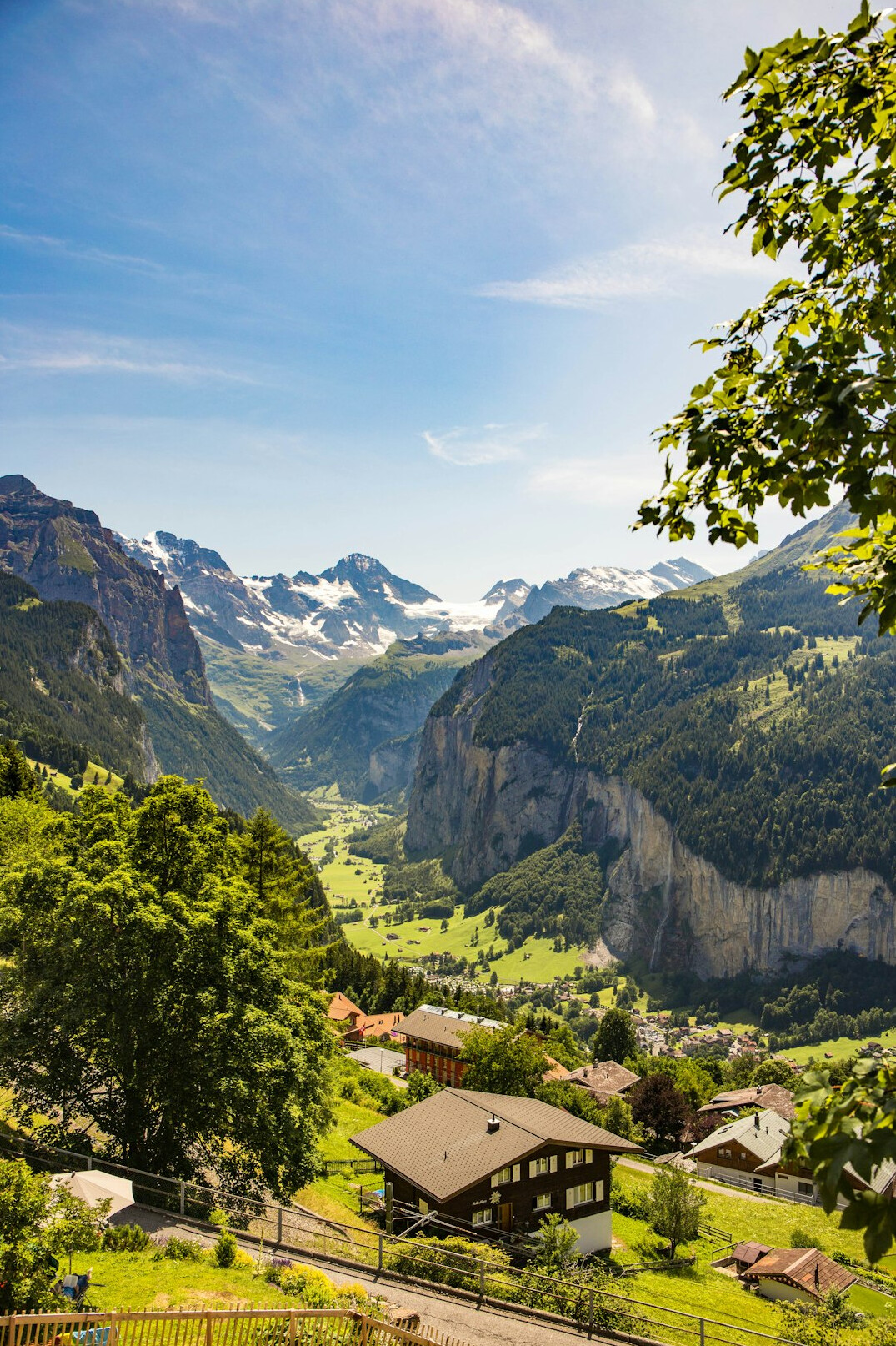 swiss mountains landscape