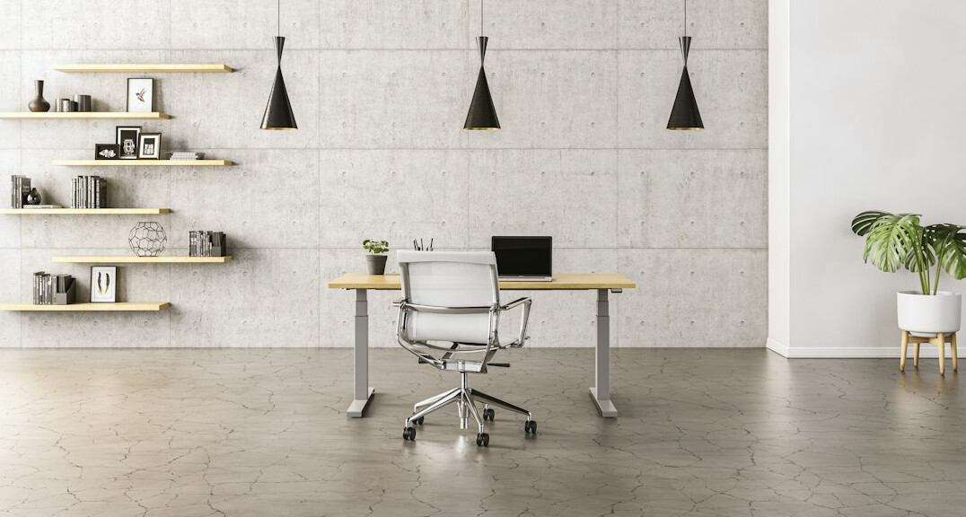 eco friendly office setup